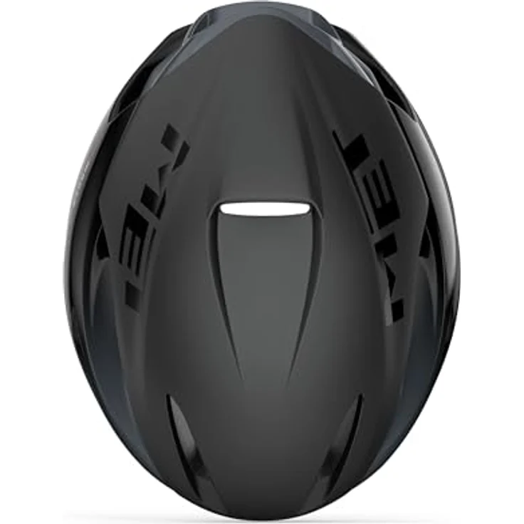 MET Manta MIPS, Aero-Rennradhelm in Schwarz/Matt Glossy, 56-58 cm, leicht und aerodynamisch mit optimaler Belüftung – Bild 4