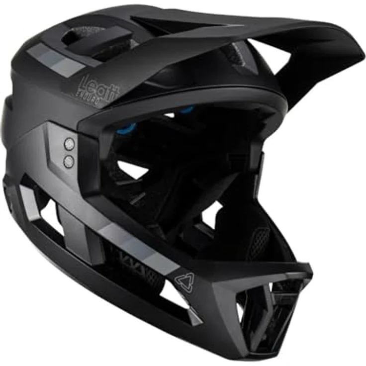 Leatt Helmet MTB Enduro 2.0, Galaxy Blue, mit 360° Turbine Technology, verstellbarem Visier und abnehmbarem Kinnbügel, Größe S – Bild 2