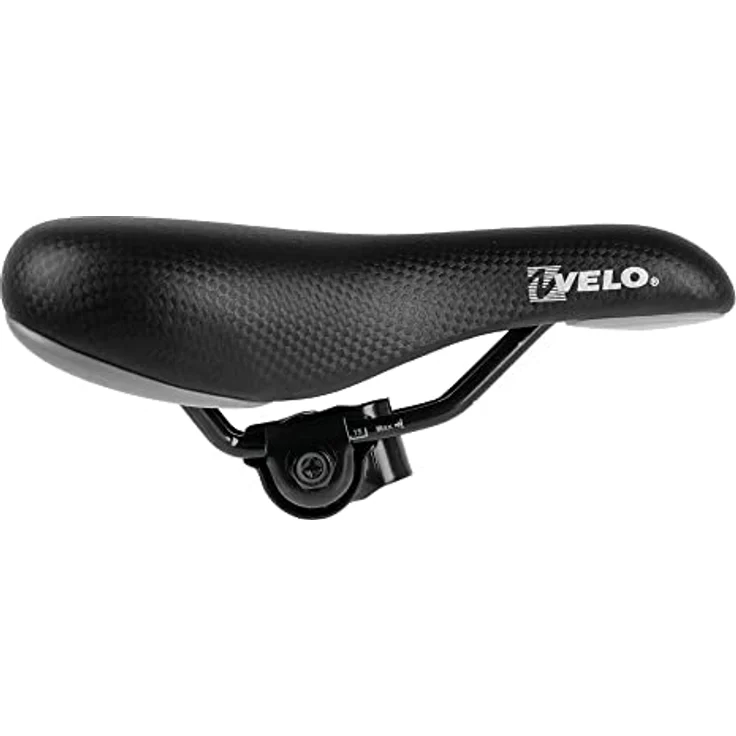 Velo Junior Velosattel, mit elastomerer Federung und Druckentlastung, 145 mm breit, für 16-24 Zoll Fahrräder – Bild 2