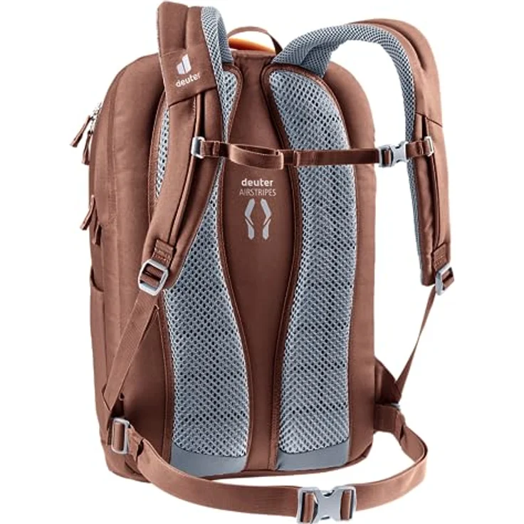 deuter Giga Laptop Rucksack (28 L), Airstripes-Rückensystem, 15,6 Zoll Laptop-Fach, schwarz – Bild 5