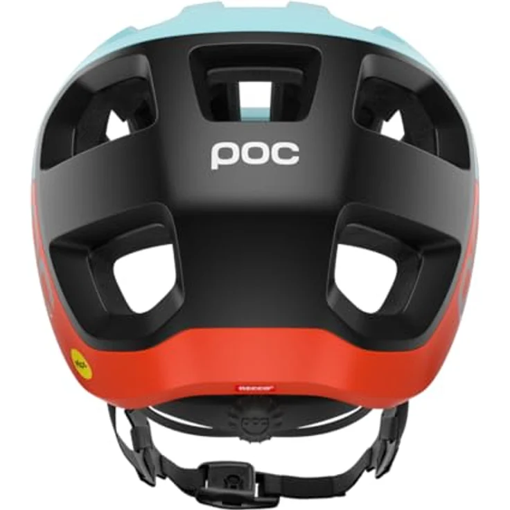 POC Cularis MIPS, Ultraleichter Trail- und XC-MTB-Helm mit MIPS Air Node, Breakaway-Visier, optimierter Ventilation und Fidlock®-Magnetverschluss, schwarz – Bild 4