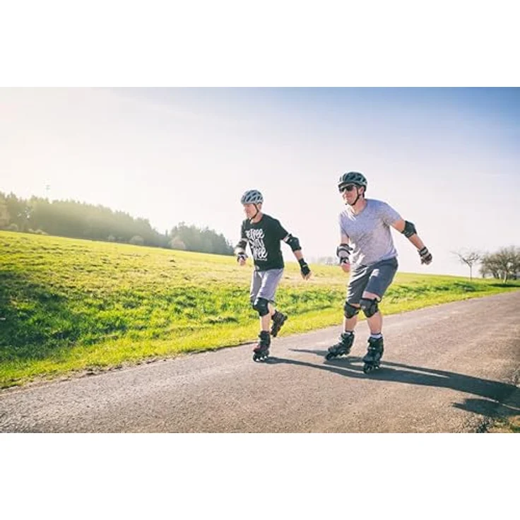 POWERSLIDE Phuzion Radon 80 Trinity SMU 38 Fitness Inlineskate in Schwarz/Weiss, ABEC 5 Kugellager – Bild 7