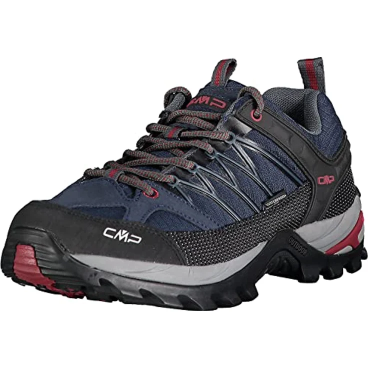 CMP Trekkingschuhe Herren Rigel Low, leichte und strapazierfähige Wanderschuhe für maximalen Komfort – Bild 1