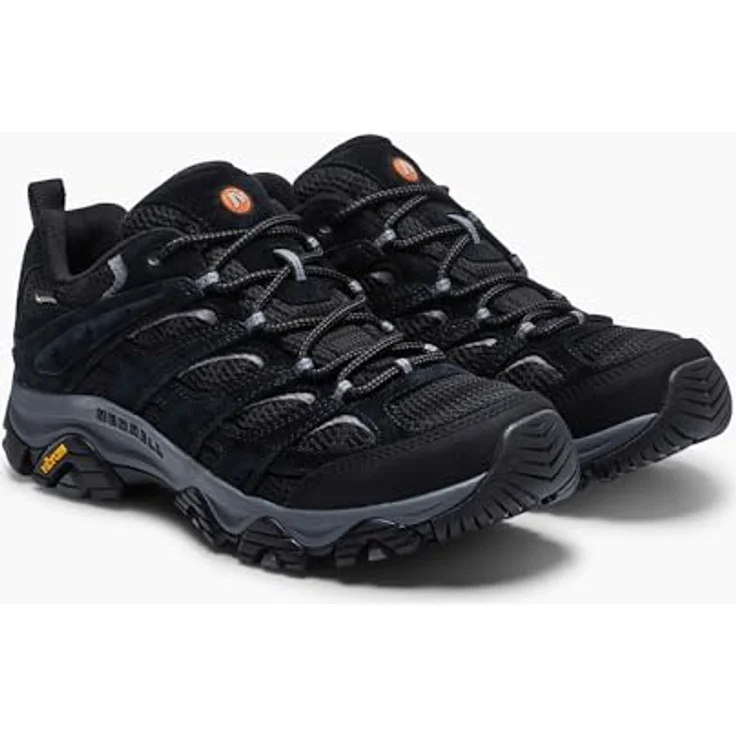 Merrell Moab 3 GTX, wasserdichter und atmungsaktiver Herren Wanderschuh mit Vibram® Laufsohle, schwarz – Bild 5