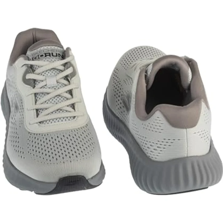 Skechers Go Run Now - Lightdrive 220382-GYCC, Herren Laufschuhe mit atmungsaktivem Obermaterial und Gummisohle, grau – Bild 5