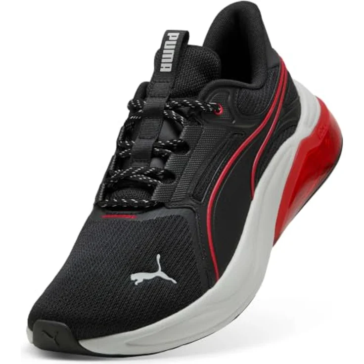 PUMA Cell Thrill Dash Laufschuhe, Herren, 10CELL-Dämpfung, Leder, Schwarz, EU 42 1/2 – Bild 5