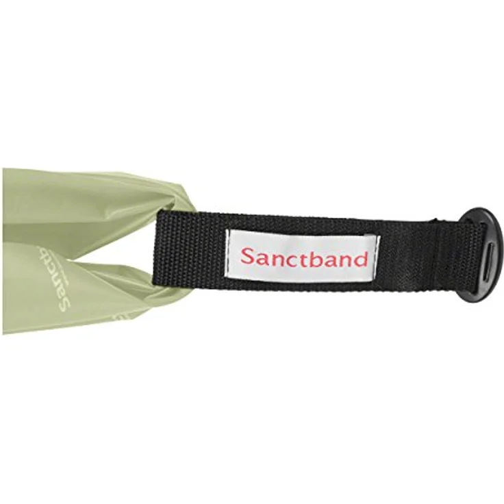Sanctband 2 m Übungsband mit Türanker, super stark, grau, hypoallergen und langlebig – Bild 3