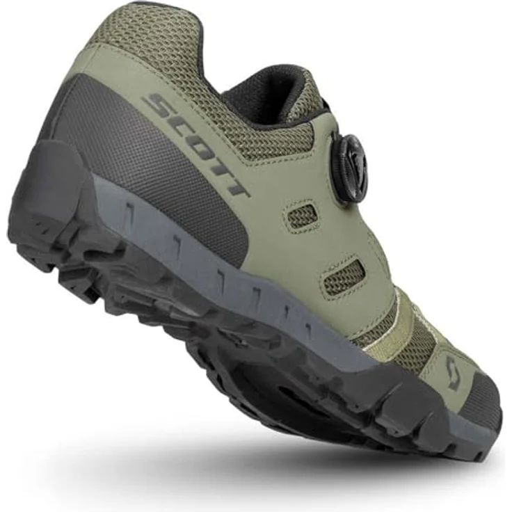 SCOTT Sport Crus-r BOA Fahrradschuhe, leicht, flexibel und robust, grün/schwarz, Größe 42.0 – Bild 6