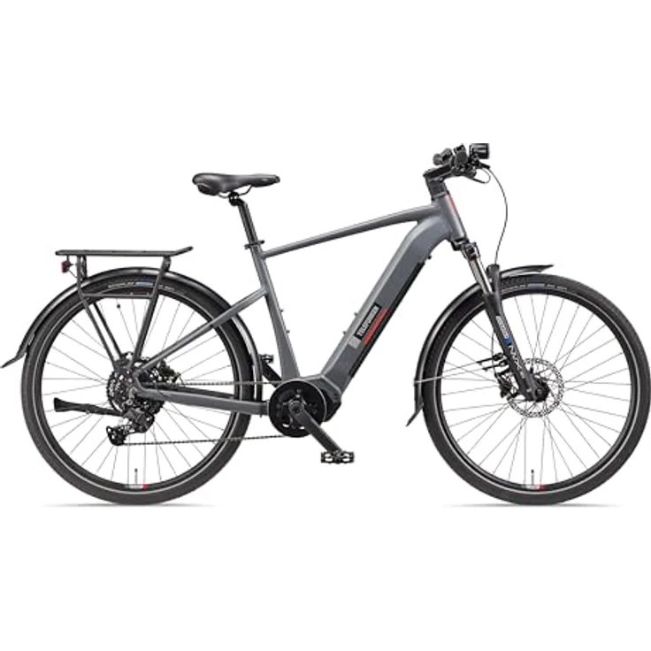 TELEFUNKEN E-Bike Herren 27,5 Zoll, Elektrofahrrad Mittelmotor, 9-Gang Shimano Kettenschaltung, Hydr. Scheibenbremsen - SUV710, Schwarz – Bild 2