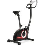 iE Neu SportPlus COMPACT Heimtrainer Fahrrad, 24 Widerstandsstufen, integrierte Herzfrequenz-Messer & App-Kompatibel, Home Fitness