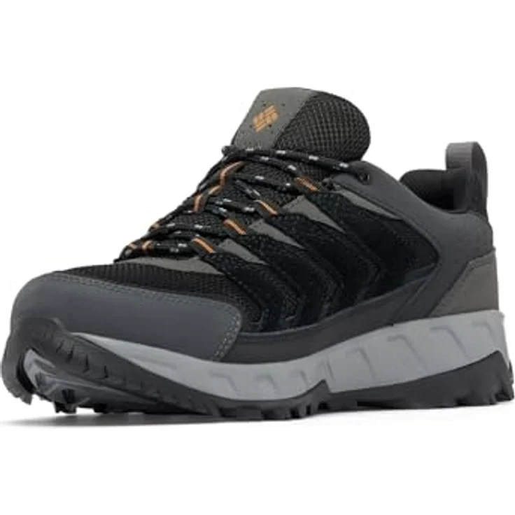 Columbia Strata Trail™ Low Wp, Herren Wanderschuhe mit wasserdichter Konstruktion, Schwarz, Größe 43.5 – Bild 5