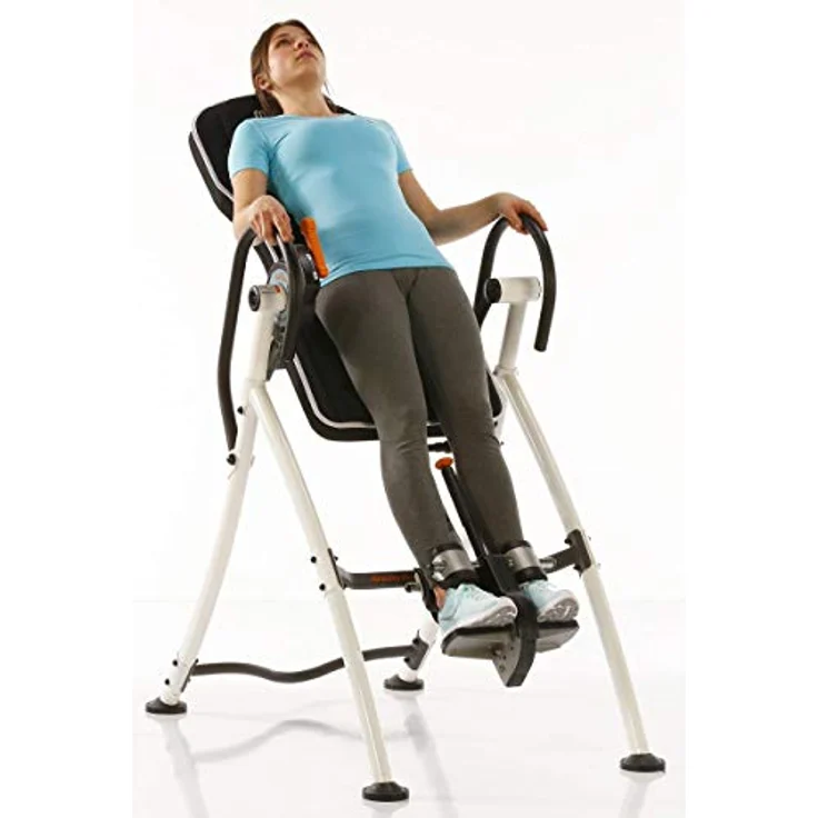 MAXXUS Inversionsbank Gravity Pro 2 - Verstellbarer Neigungswinkel, Klappbar, bis 160 kg - Schwerkrafttrainer, Inversionstisch, Rückentrainer, Inversionstrainer zur Entlastung der Wirbelsäule, Zuhause – Bild 4