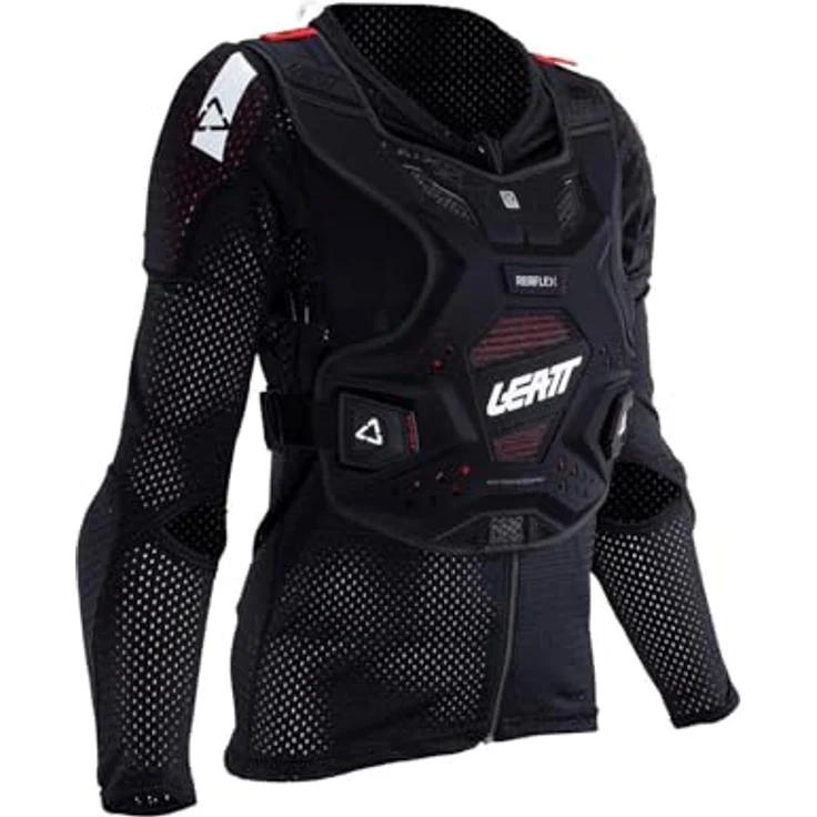 Leatt Body Protector ReaFlex, Skischutz mit Hartschale und 3DF AirFit belüftetem Soft-Impact – Bild 1