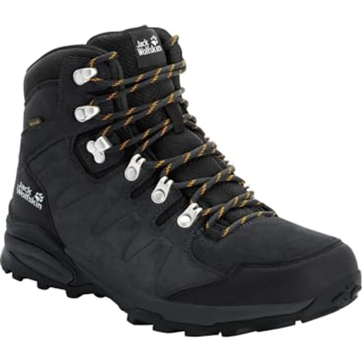 Jack Wolfskin Refugio Texapore Mid M, Herren Wanderschuhe, wasserdicht, Grau, Größe 44 – Bild 10