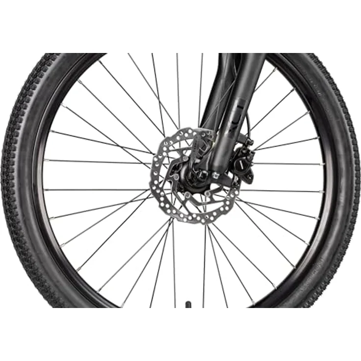 Axess Stipe 24 Pro, Mountainbike Hardtail mit 24 Zoll, dunkelgrün, SR Suntour Federgabel und hydraulischer Scheibenbremse – Bild 5