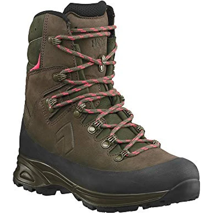Haix Natur One GTX, Damen Wanderschuhe, Berg- und Jagdschuh, wasserdicht, Nubukleder, braun-olive (42) – Bild 1
