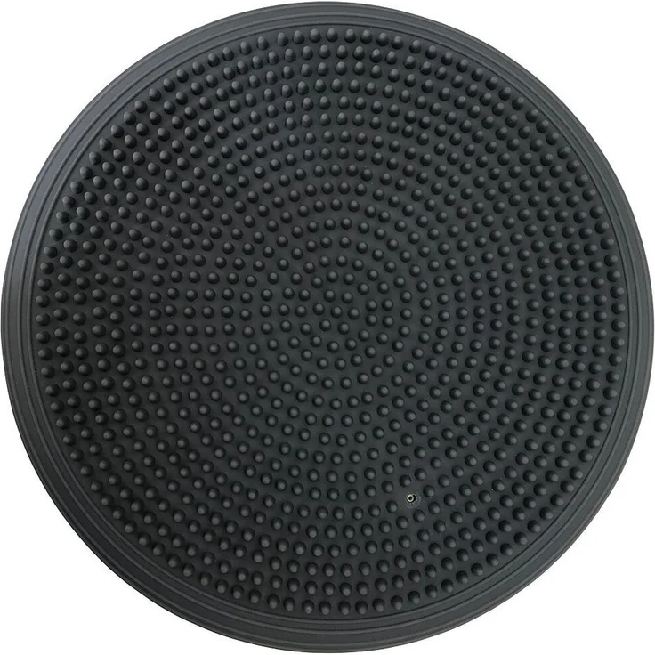 Sport-Thieme Gymfit 33, Balancetrainer Balance-Kissen mit Noppen, anthrazit, fördert Durchblutung und Körperhaltung, max. Belastbarkeit 150 kg