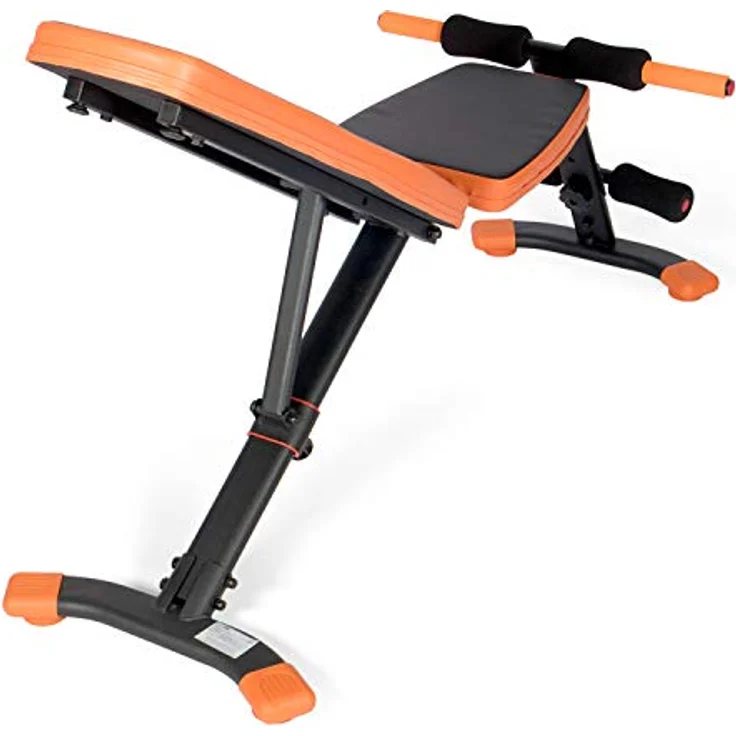 SportPlus | Newest edition | multifunktionale Trainingsbank | Sit-Up Bank mit 6-stufig einstellbarer Rückenlehne (-24°/0°/19°/36°/53°/79°), Fitnessbank für Ganzkörpertraining, platzsparend, bis 100 kg – Bild 4