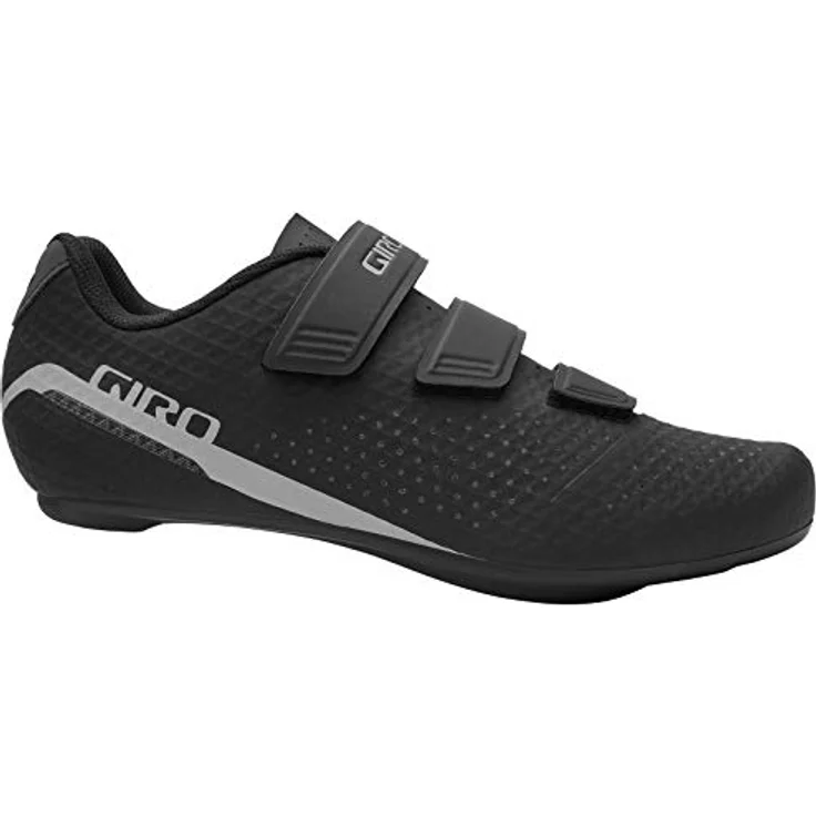 Giro Stylus Rennradschuhe, hochwertiges Synchwire-Obermaterial, Klettverschluss, schwarz, EU 41 – Bild 3