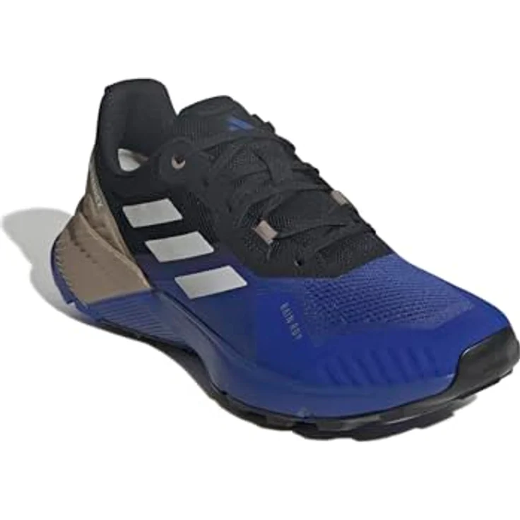 adidas Soulstride R.RDY, Herren Laufschuhe mit strapazierfähigem Textil-Obermaterial und Gummisohle für optimale Traktion, Blau, Größe 41, 41.5 – Bild 3