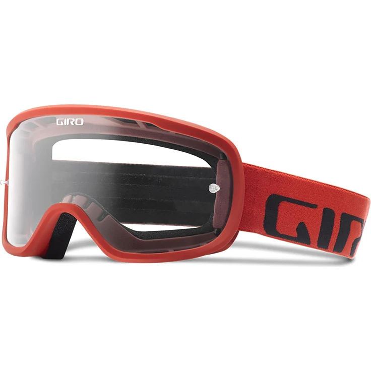 Giro Tempo MTB Goggle, Skibrille mit EXV-Technologie, Polycarbonat-Scheibe und Anti-Rutsch-Beschichtung, schwarz