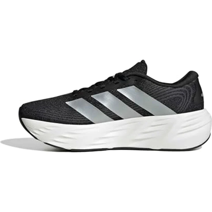 adidas Galaxy 8 W Cloudfoam Laufschuh, cblack/msilve/carbon, Größe: 8, leichte Dämpfung und atmungsaktives Obermaterial – Bild 1