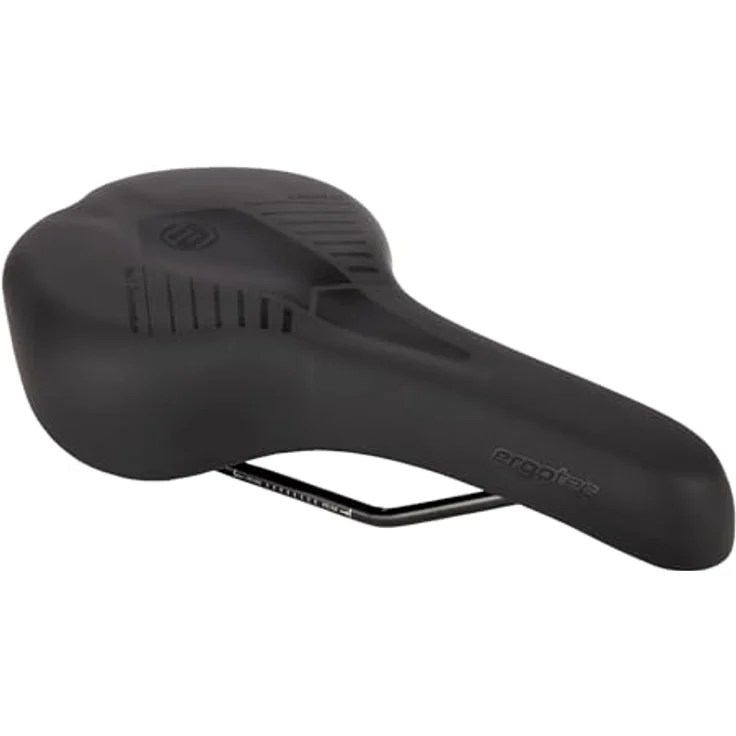 ergotec Sattel Active M, medium schwarz - Stahlgestell, sportliche Sitzposition – Bild 2