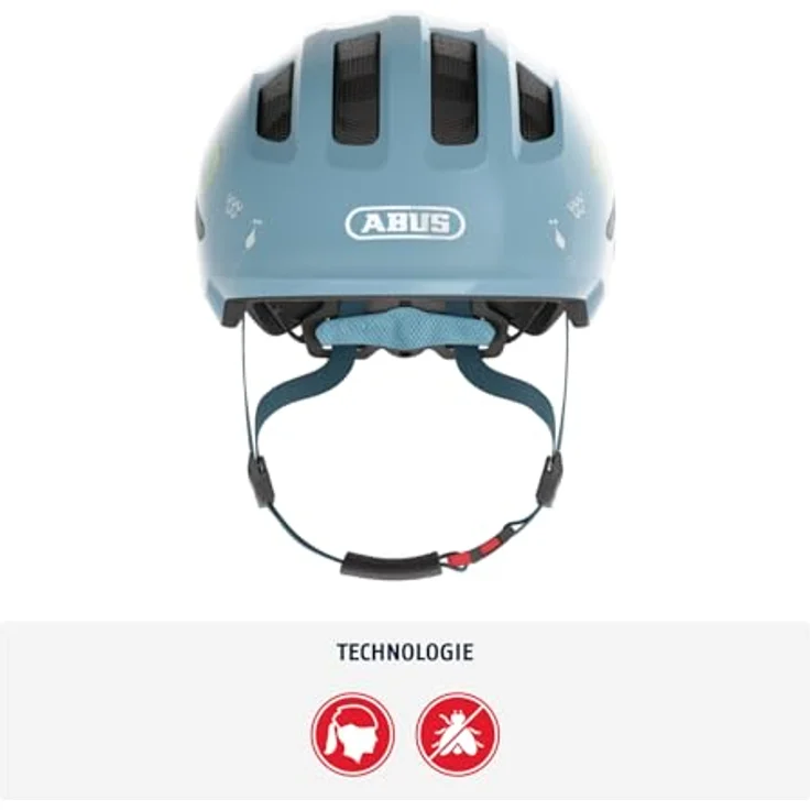 ABUS Smiley 3. 0 | M | Blue Croco – Bild 3