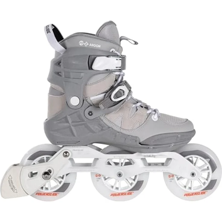 Powerslide Inlineskates Phuzion Argon Cement 110, Fitness Skate mit TRINITY-X Technologie, 110mm Rollen – Bild 2