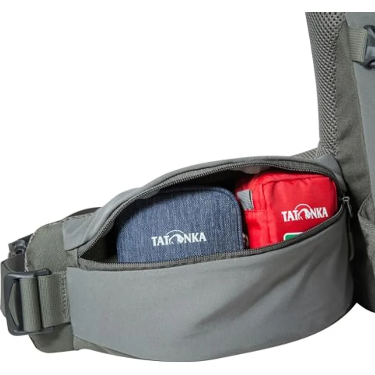 Tatonka Pyrox Wanderrucksack, 70 cm, stone grey olive, 100% Polyamid, kompakte Maße 29 cm x 22 cm – Bild 6
