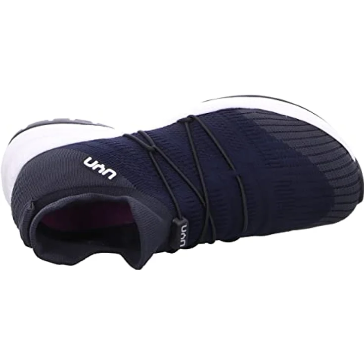 UYN Free Flow Tune Slip-on Sneaker, Damen Laufschuhe mit Merinowolle und atmungsaktivem Knit-Gewebe, night blue, Größe 42 – Bild 7
