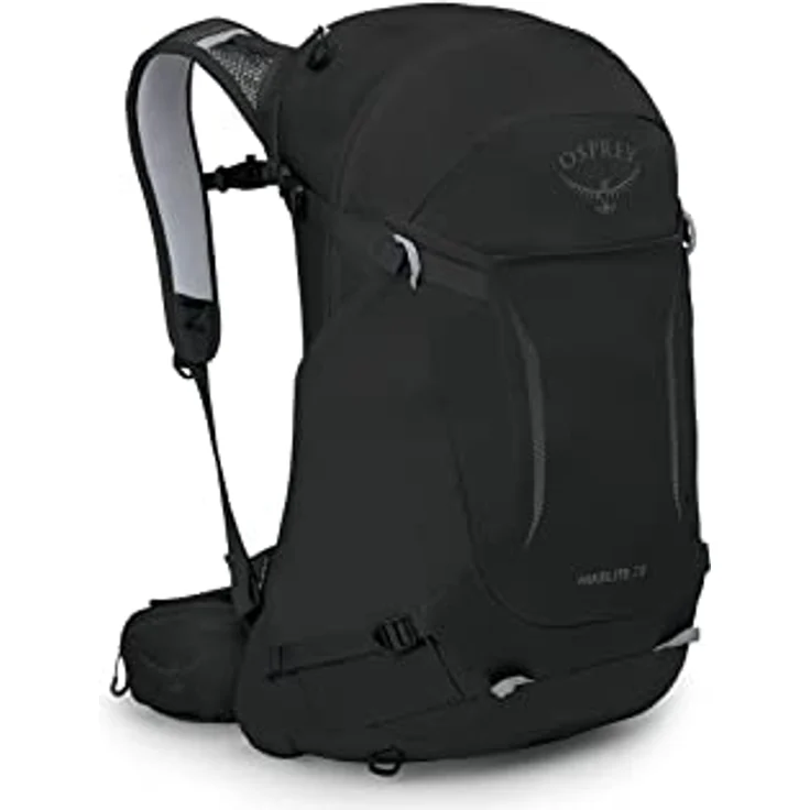 Osprey Europe Hikelite 28 Black M/L, Wanderrucksack mit gespanntem Mesh Rückenplatte – Bild 1