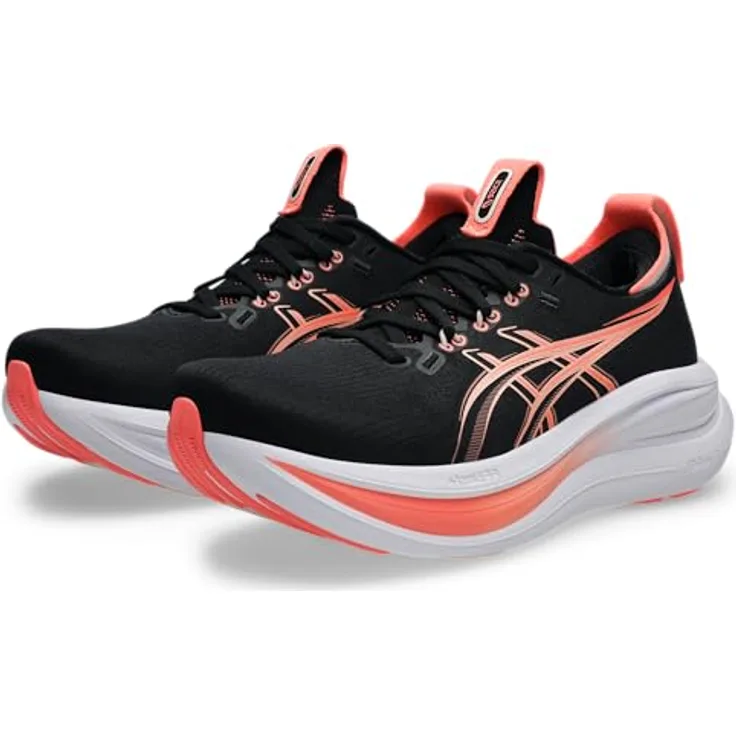 Asics GEL-Nimbus 28, Laufschuhe mit optimaler Dämpfung, atmungsaktivem Obermaterial und reaktionsschneller Zwischensohle