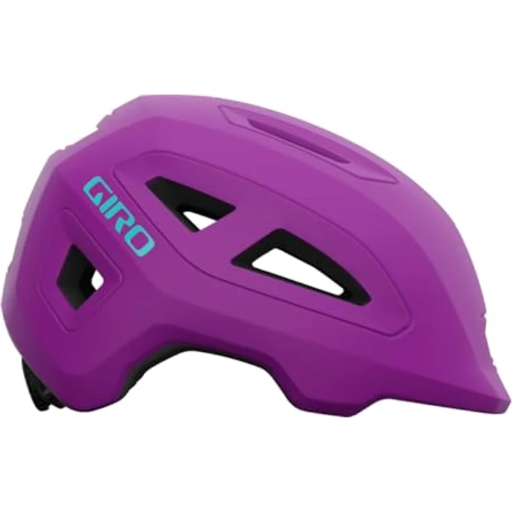 Giro Scamp II, Kinder Fahrradhelm mit guter Belüftung, matt lila, Größe S (49-53cm)