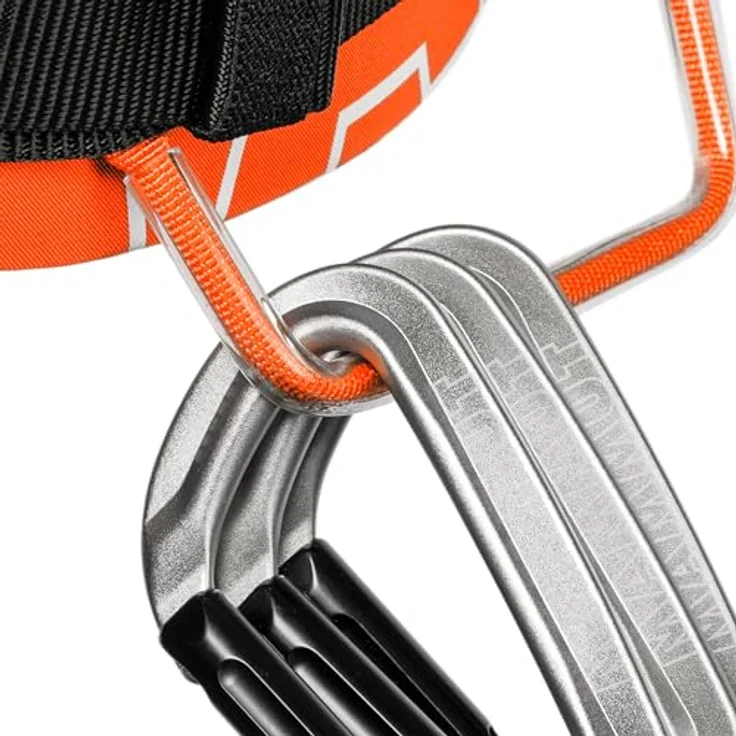 Mammut 4 Slide Klettergurt für Einsteiger und Fortgeschrittene, M, anpassbare Schnallen und gute Polsterung – Bild 6