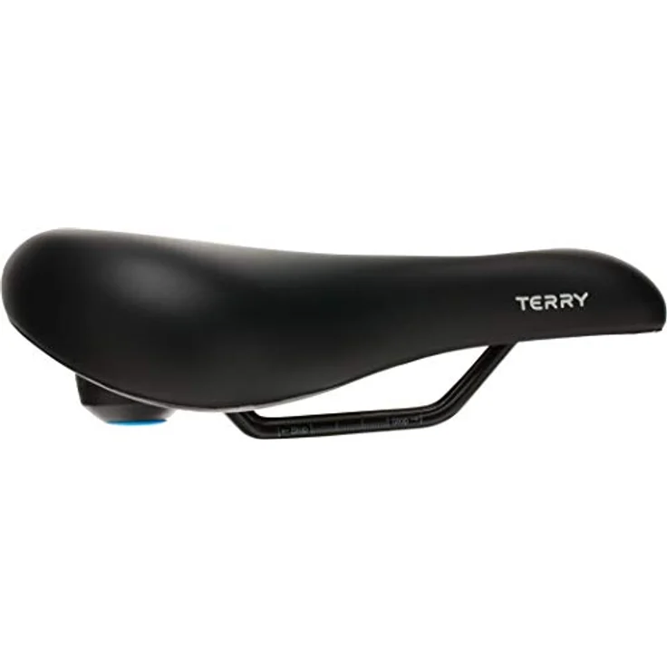 Terry Anatomica, Fahrradsattel mit 3-Zonen-Komfortprinzip, 220 mm breit, für City/Commuting, schwarz – Bild 6