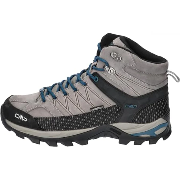 Campagnolo CMP Rigel Mid, Wanderschuhe Herren, grau, Größe 44, Leder/Textil, Schnürer – Bild 2