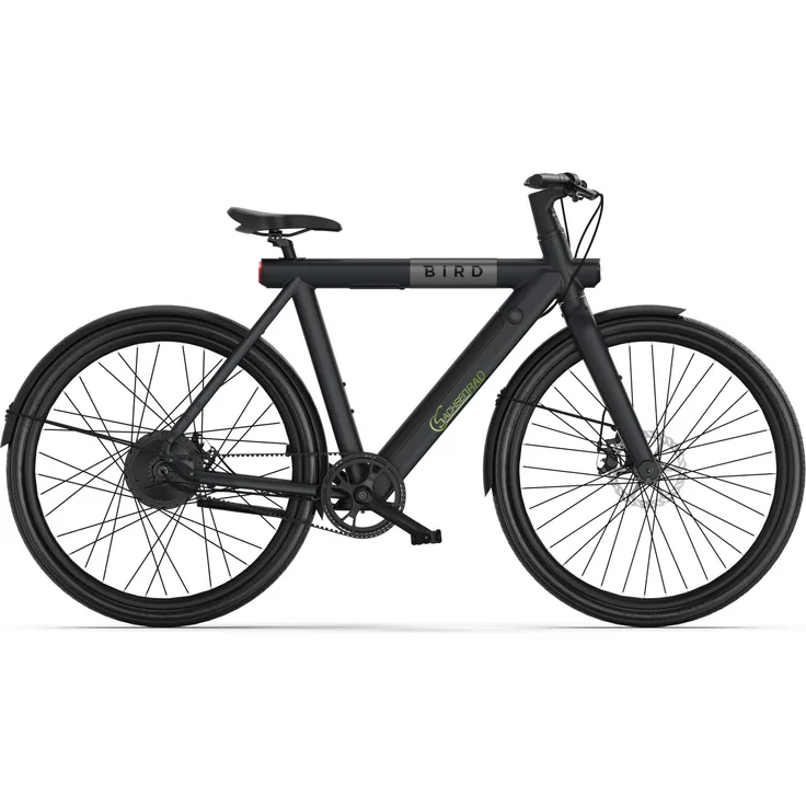 SachsenRAD xBird C6R Connect Urban E-City-Bike, E-Bike mit Riemenantrieb und integriertem LCD-Display, schwarz, für Körpergrößen 150-180 cm