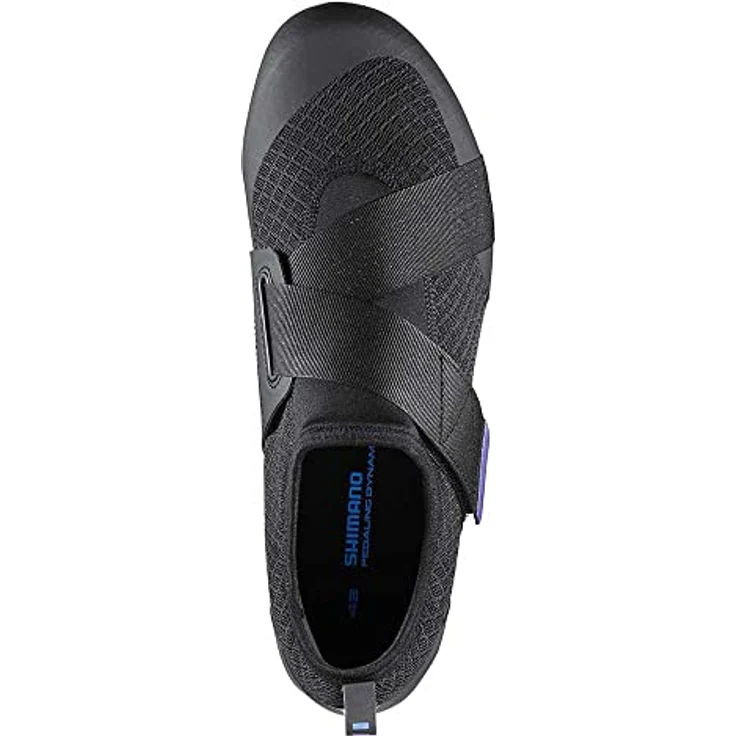 Shimano IC100 Indoor-Fahrradschuhe, atmungsaktiv mit cross-straps, schwarz, EU 40 für Frauen – Bild 5