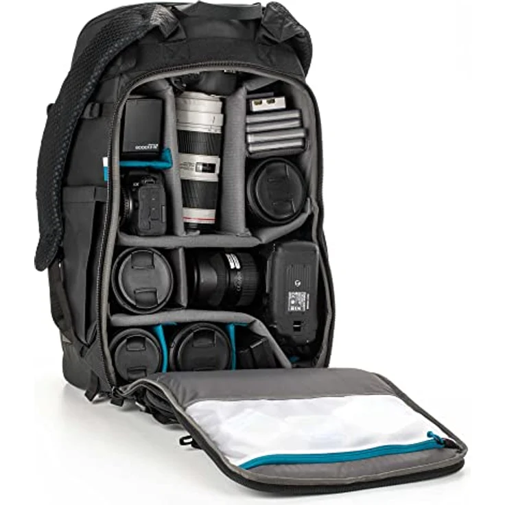 Tenba Sac AXIS V2 Backpack Multicam 32L Noir, Wanderrucksack mit Accessoire für Image & Sound – Bild 2