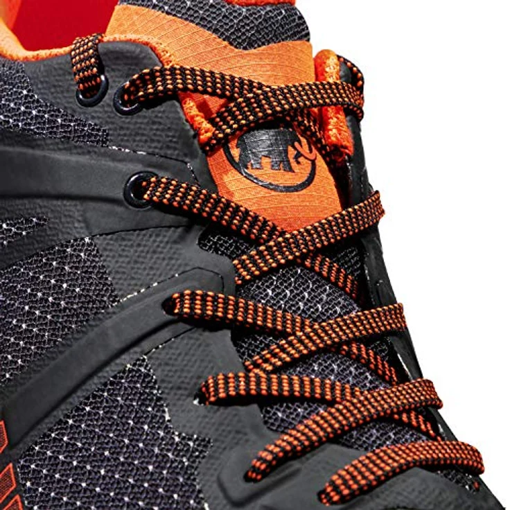 Mammut Sertig II Low Men, Herren Wanderschuhe, leichter Multifunktionsschuh mit EVA-Zwischensohle und Gummigrip, Schwarz (Größe 44) – Bild 8