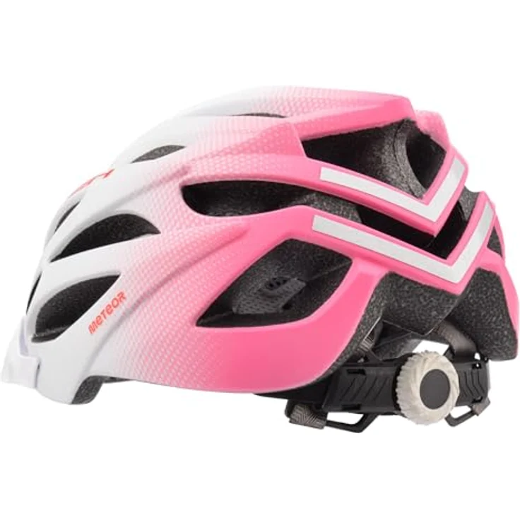 meteor® Marven Fahrradhelm, vielseitiger Schutzhelm für Herren, Damen und Kinder, ideal für MTB, Downhill, BMX und Inlineskaten, mit LUFTDURCHLASS-System und FLIEGENNETZ-Schutz, anpassbare Passform in Schwarz – Bild 3
