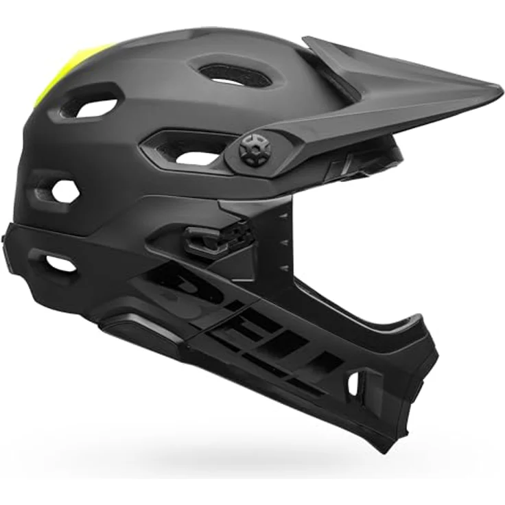 Bell Super DH Mips Fahrradhelm - Mattschwarz/Gelb 52 - 56 cm – Bild 6