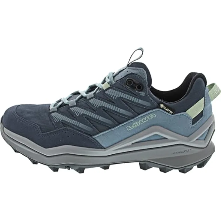 Lowa Maddox PRO GTX LO Ws, Wasserdichte Wanderschuhe für Damen, blau, Gr. 37
