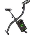 Tunturi Cardio Fit B20 X Bike Heimtrainer Fahrrad klappbar/Fitnessfahrrad/Hometrainer Fahrrad Trainer mit LCD-Bildschirmanzeige und Tablethalterung - Schwarz