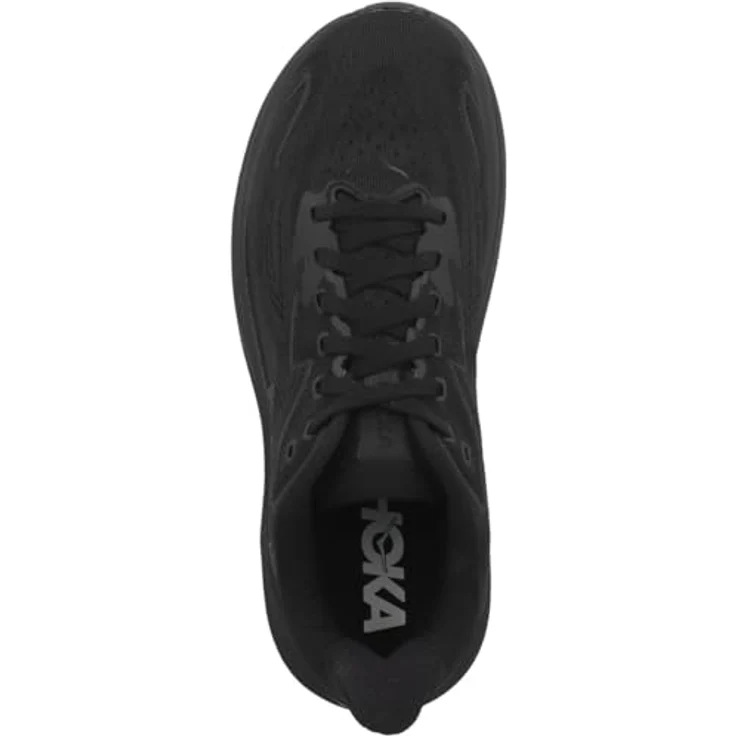 Hoka Clifton 10, Damen Laufschuhe mit optimaler Dämpfung, atmungsaktivem Obermaterial, Größe 38 2/3, Schwarz – Bild 2