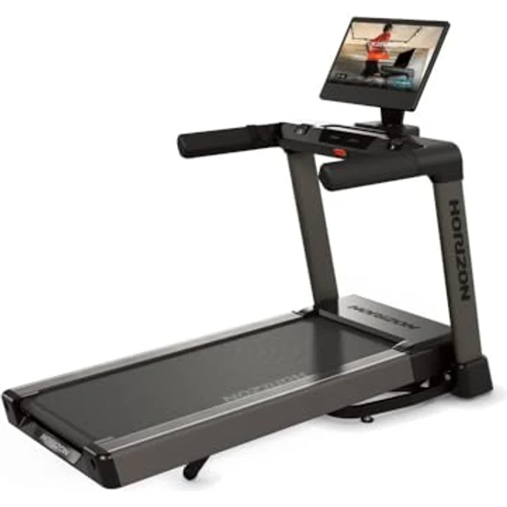 Horizon Fitness Tread-XP Laufband mit 24" Full HD Touchscreen, 3,25 PS Motor, Steigung bis 15% und Geschwindigkeit bis 20 km/h – Bild 1