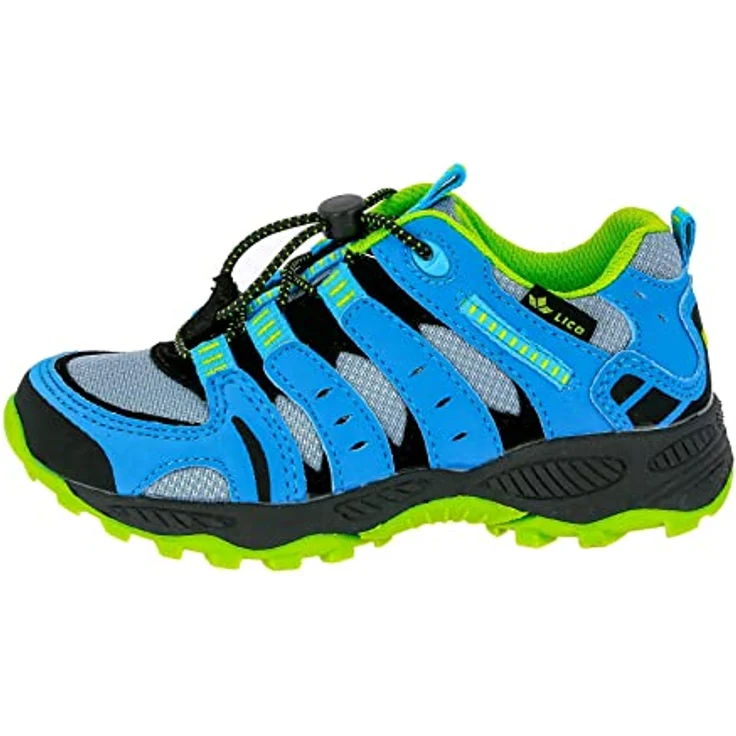 Lico Fremont Jungen Nylon Trekking Schuhe grau, Textilfutter, Wechselfußbett, Schnellschnürsystem – Bild 2