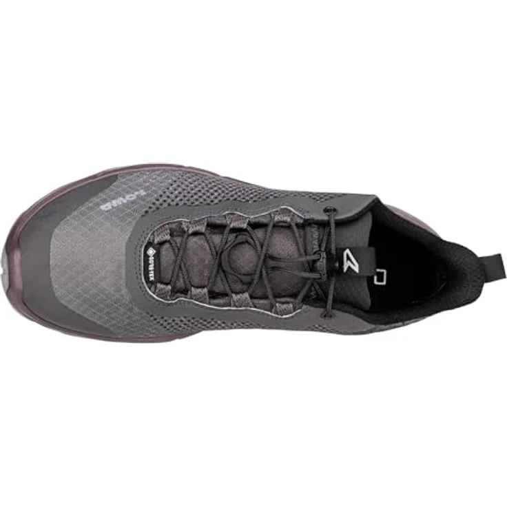 Lowa Outdoorschuh Merger GTX, Wanderschuh mit festem Halt und bequemen Gehkomfort, Grau – Bild 5