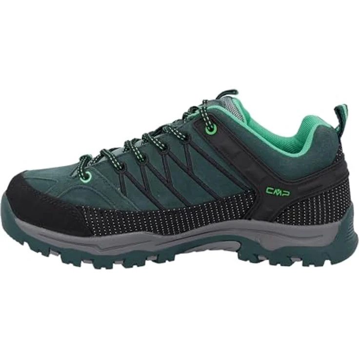 CMP KIDS RIGEL LOW TREKKING SHOES WP, wasserdichte Wanderschuhe mit Schnellverschluss und profilierten Gummi-Sohlen – Bild 3